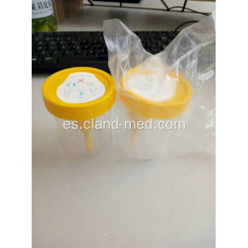 Envase de orina estéril disponible material de los PP con la aguja
